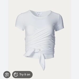 The line by k Jeanne wrap top